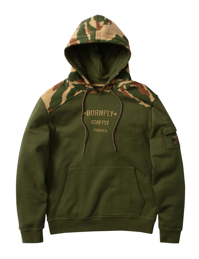 Camo hoodie best sale big and tall
