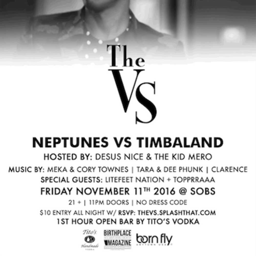 The VS - Neptunes vs Timbaland