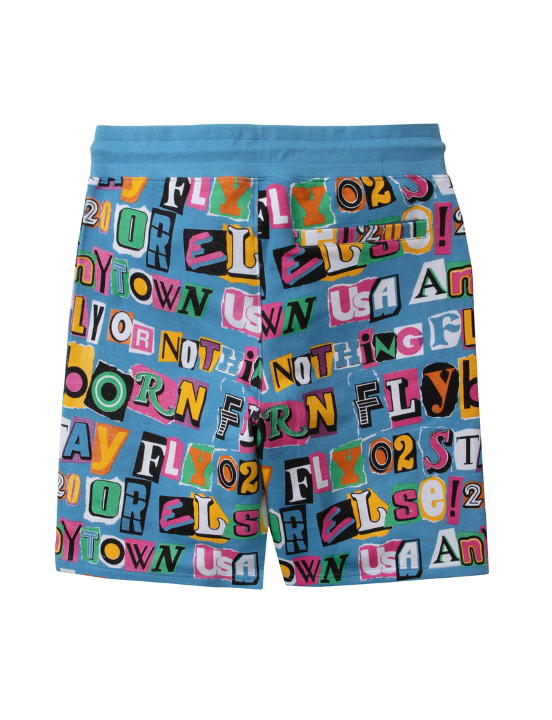 Fly Or Not Allover Print Short