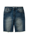 Double Fly Denim Short