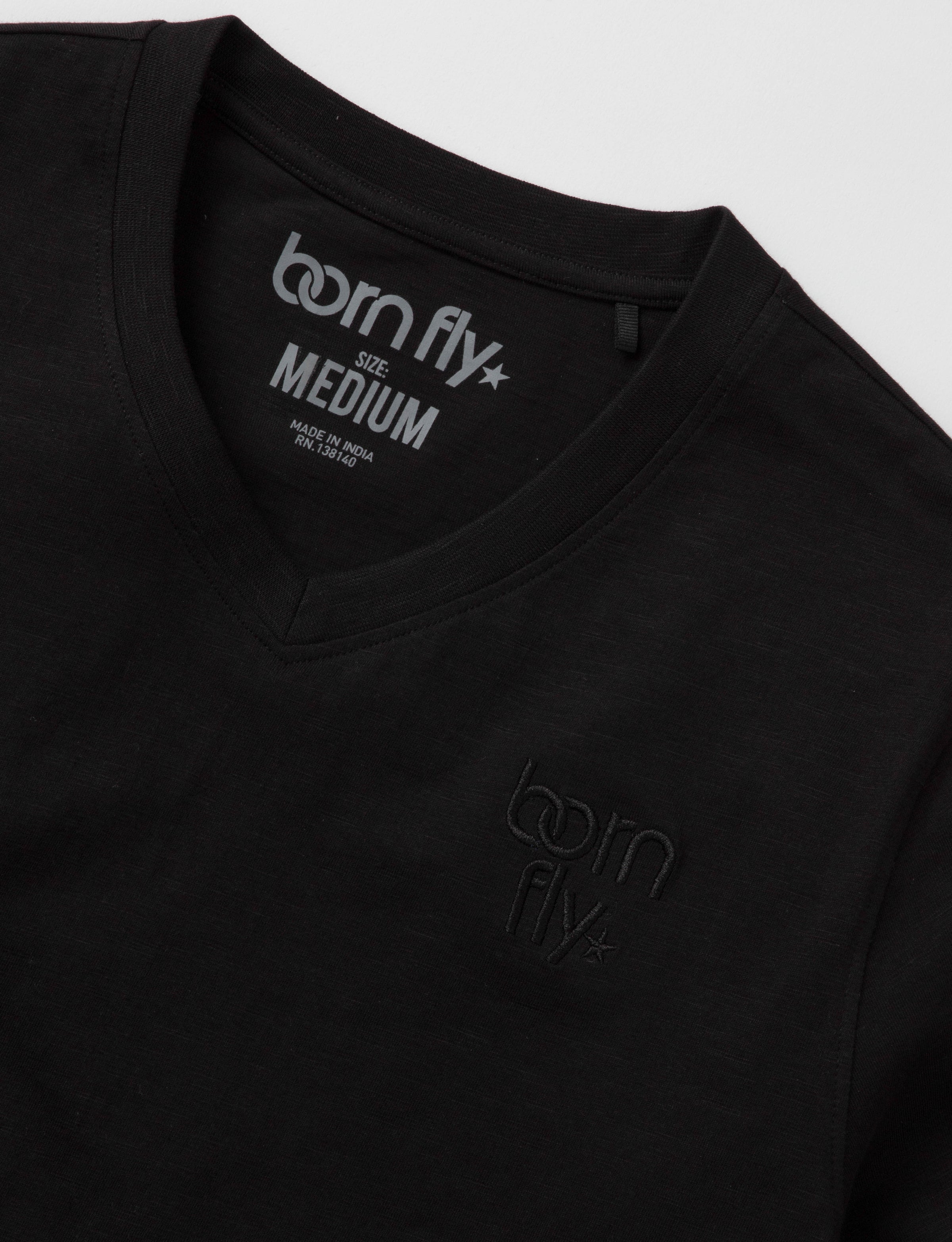 firetrap v neck t shirt