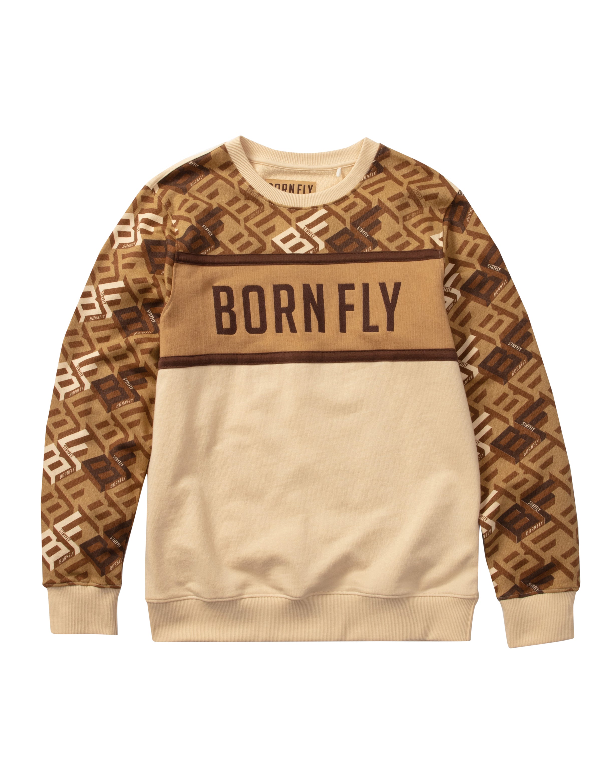 Born fly men's shop bud crew sweatshirt