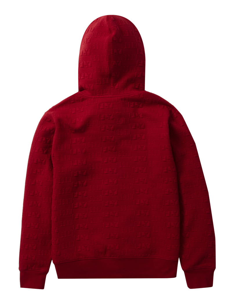 Glitterati Embossed Hoodie