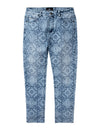 Born Fly Discharge Print Denim Pant