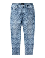 Born Fly Discharge Print Denim Pant