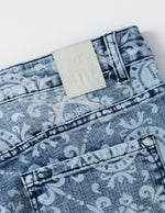 Born Fly Discharge Print Denim Pant