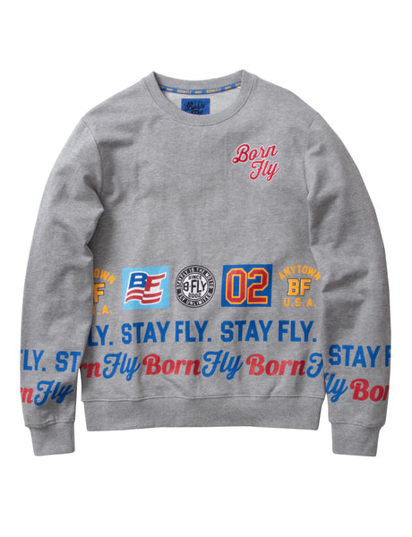 Born fly men's shop bud crew sweatshirt