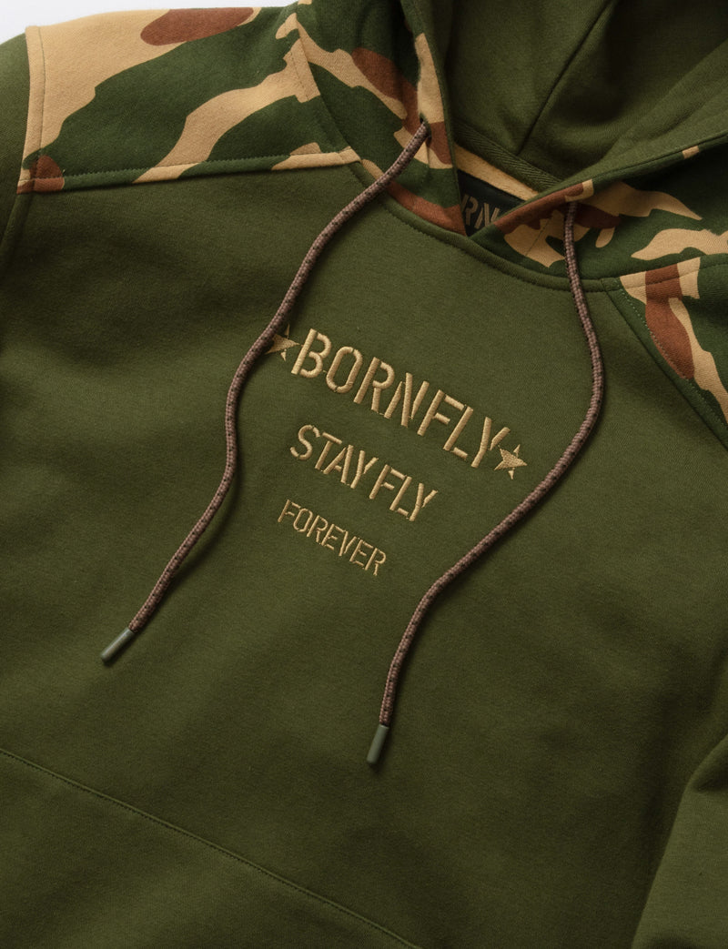 Big & Tall - A Fly Camo Hoodie