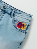Big & Tall - Platinum Fly Express Denim Short