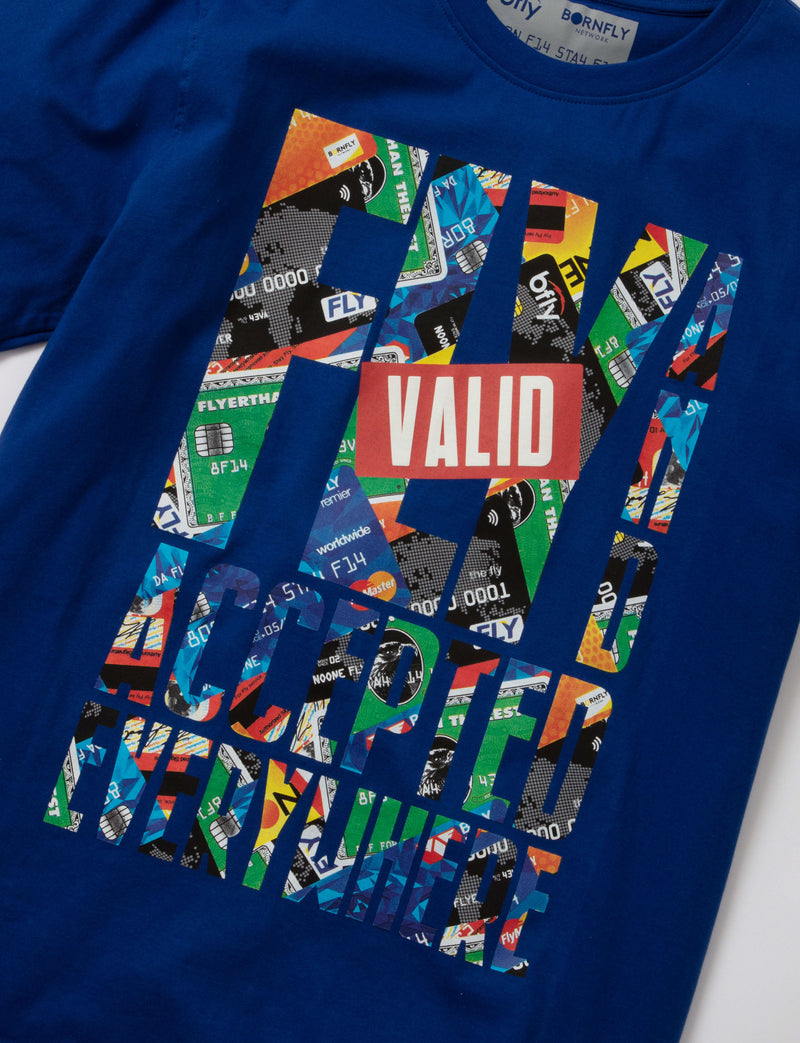 Big & Tall - Blue Visa Tee